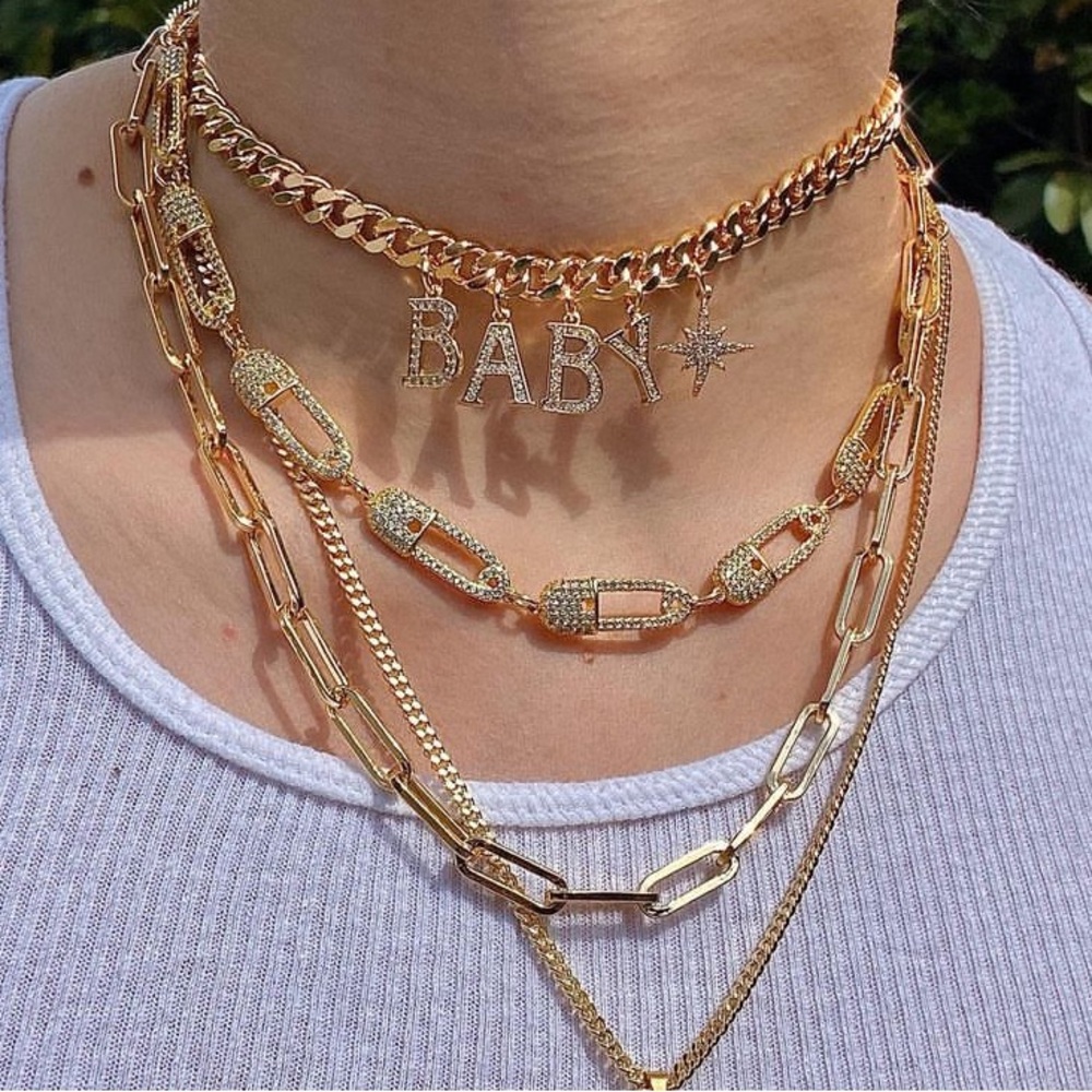 Dalmata Raggiente Gold Chain Necklace - Picture 2 of 4